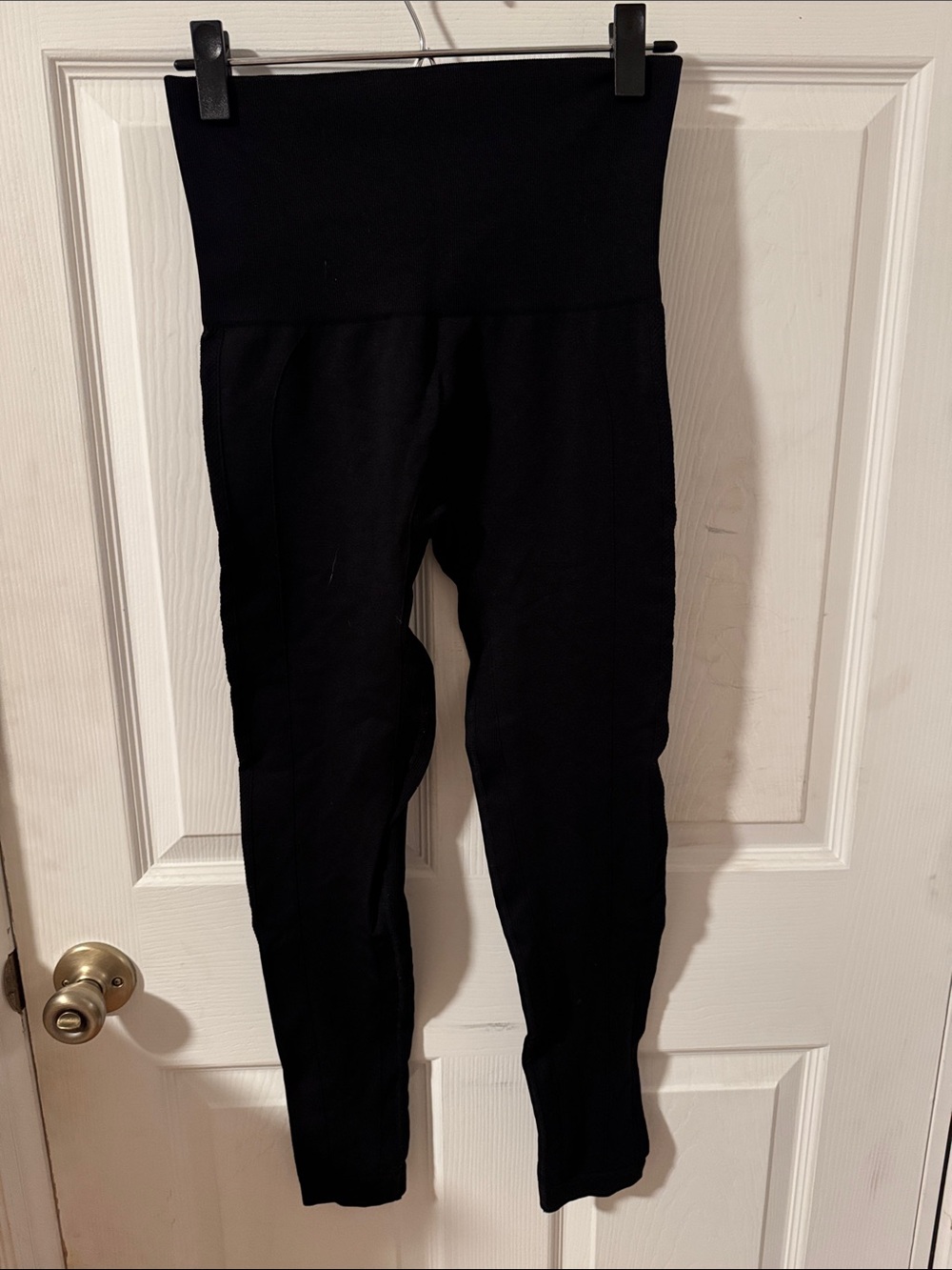 High Waist Black Compression Leggings